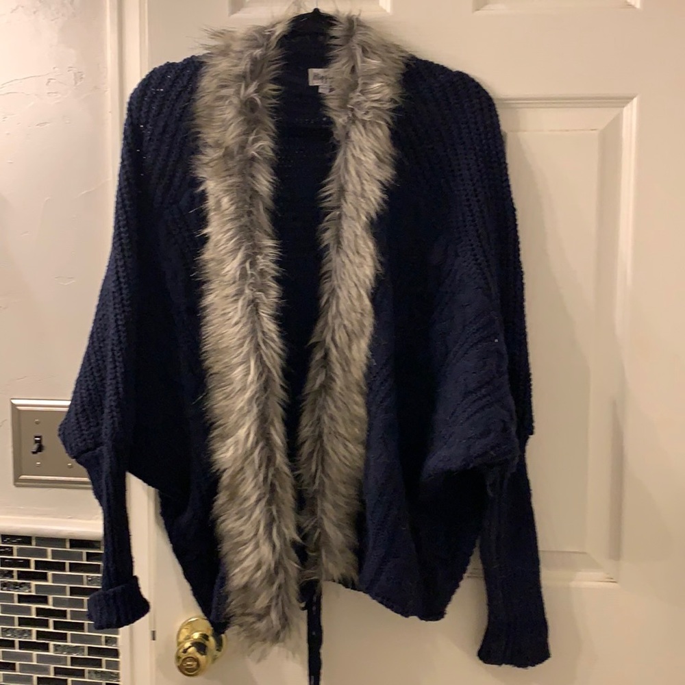 Military Hippie sweater-navy
